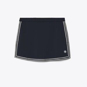 Tory Burch Navy Blue With White Stripe Skort